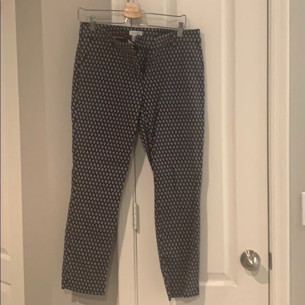 Patterned dress pants